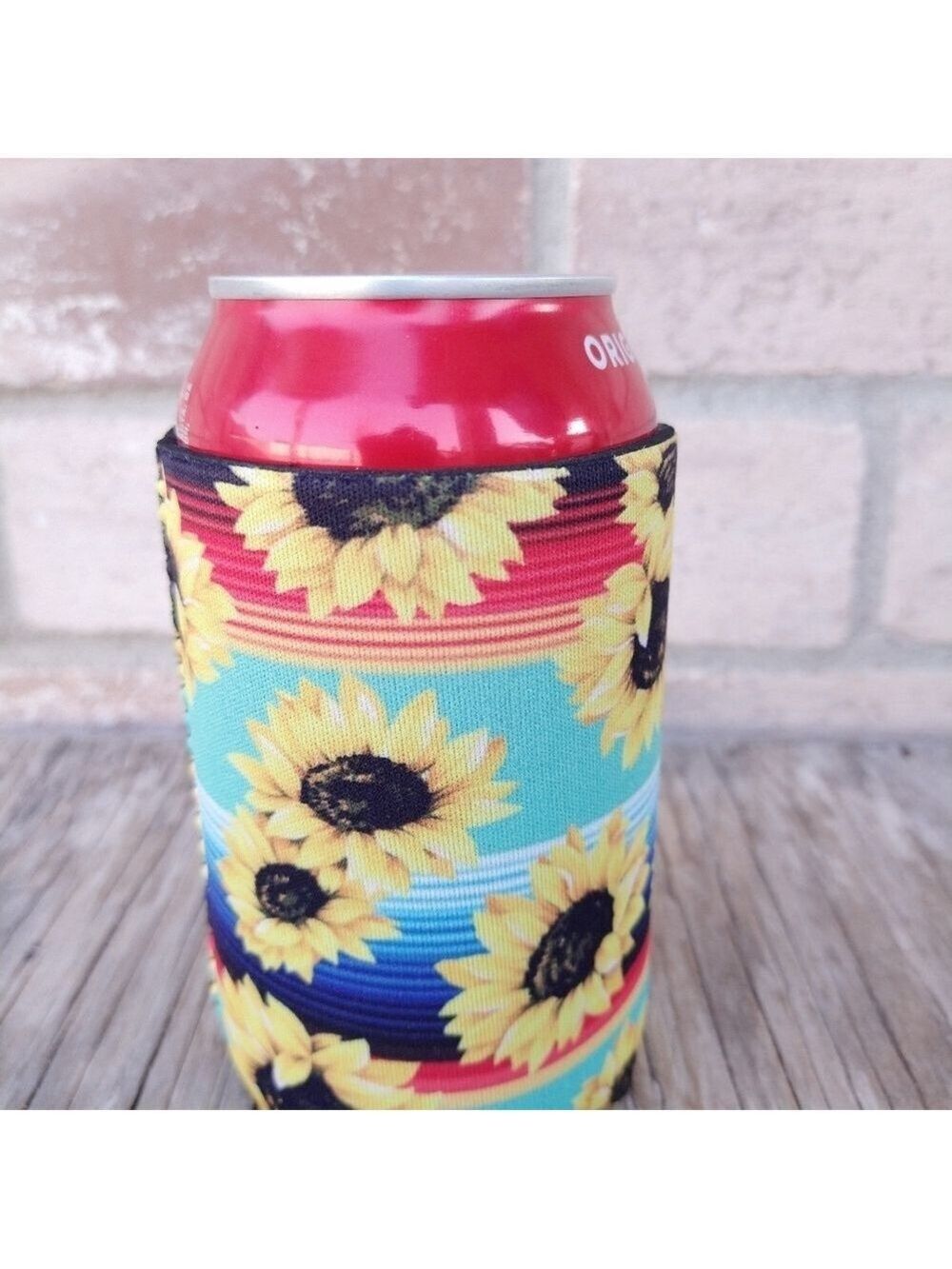 Multicolor Sunflower Drink Sleeves/Cooler🌻